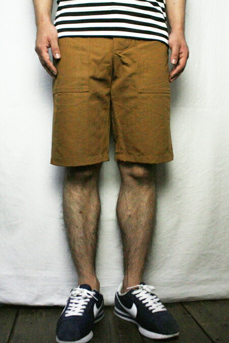 ガンホーGUNG HO#1807SP CAMP TROUSER SHORTS(COLOR : BROWN)【RCP】【05P06Aug16】