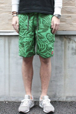 Relwen(レルウェン)BATIK SURF SHORTS(COLOR : GREEN/OLIVE) 【05P03Sep16】