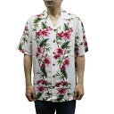 Robert J. Clancey 258.HL Washable Rayon Poplin Aloha Shirt アロハ シャツ ウォッシャブル レーヨン ポプリン 半袖 MENS メンズ ハワイ製 White ホワイト S-L