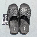 OKABASHI × Schott　O-90614 Torino トリノ Slide Sandals スライド サンダル Comfort Sandals コンフォートサンダル リカバリーサンダル　アメリカ製 高い耐久性 屈曲性 抗菌加工 抜群の履き心地　MENS メンズ　010 BLACK 25cm～29cm　送料無料！