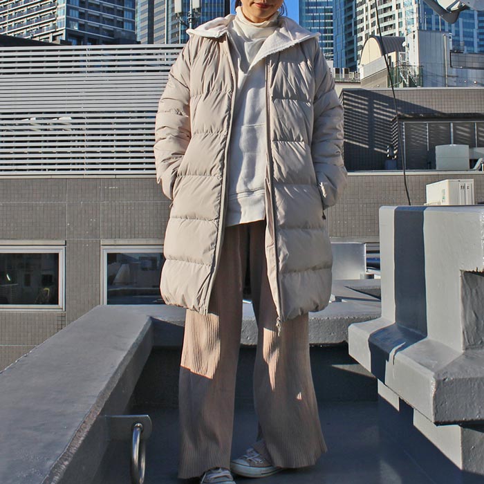 PYRENEX ピレネックス WOMEN 039 S ARTNEY SOFT3 アートニー ソフト3 DOWN COAT ダウン コート DOWN JAKET ダウンジャケット フレンチダックダウン NO COLLAR ノーカラー ダウンコート LADIES レディース 女性用 WINTER 冬物 防寒 FEATHERGREY JP38-JP40 HWU001 送料無料！