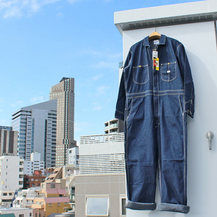 Lee "DUNGAREES UNION-ALLS" LM7213 WORK WEAR JUMPSUIT ワークウェアー ジャンプスーツ ツナギ UNION-ALLS ユニオンオールズ COVERALLS カバーオール ALL-IN-ONE オールインワン MENS メンズ LADIES レディース ユニセックス 200 INDIGO Mサイズ 送料無料!