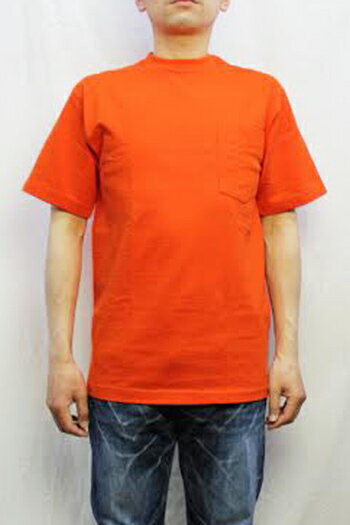 【送料無料】CAMBER キャンバー #302 ポケットTシャツ HEAVYWEIGHT POCKET TEE (COLOR : BURNT ORANGE)