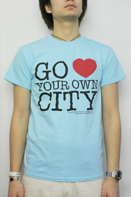 Reason Clothing (リーズン クロージング)Go Love Your Own City Tee (COLOR：SEAFORM)【05P03Sep16】【RCP】