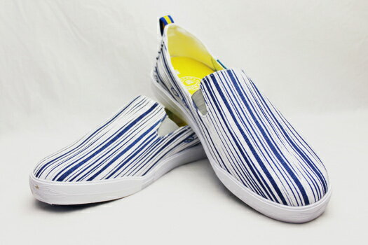 Blu Kicks"SLIP ON SHOES"(COLOR : Fishermen Stripe)