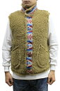 Oregonian Outfitters OOV-501 Boa Vest ボアベスト MENS メンズ 冬物 アメリカ製 Brown/Native Blue ブラウン/ネイティブブルー Sサイズ