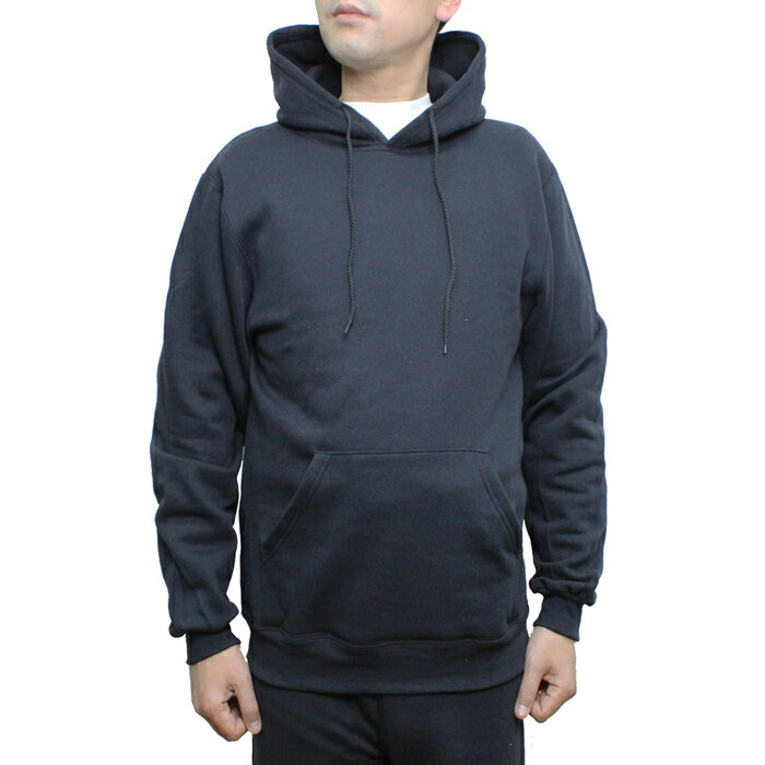 【送料無料】 SOFFE 9388 CLASSIC HOODED SWEAT SHIRT クラシック フーデッド スウェット PULL PARKA プルパーカー HEAVY WEIGHT ヘビーウェイト 9oz. fleece inner fabric MENS メンズ LADIES レディース BLACK ブラック S-L