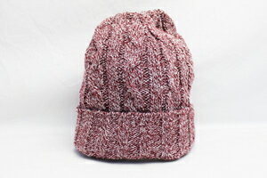 ニューヨークハット ニット帽 レディース ニューヨークハット(NEW YORK HAT CO.)4691 MIX CABLE CUFF ニットキャップ(COLOR ： BURGUNDY)【05P03Sep16】【RCP】