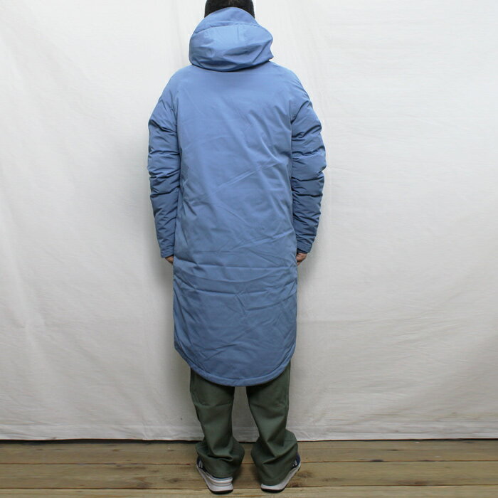 【送料無料】 SHU REVERSIBLE PARKA リバーシブルパーカー 中綿ジャケット 防水 防風 Sorona®Dupont™️fiber ハイスペック LONG COAT ロングコート WINTER COAT ウィンターコート アウター WINTER 冬物 防寒 MENS 男性用 BLUE S-M