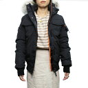 【送料無料】 OUTDOOR SURVIVAL CANADA OSC 【NINI】 OS1051 アウトドア サバイバル カナダ DOWN JACKET ショートレングス ボンバージャケット ハイスペックダウン 650FP コヨーテファー MADE IN CANADA カナダ製 OSC CROSS WINTER 冬物 LADIESレディース ORCA BLACK XXS-S