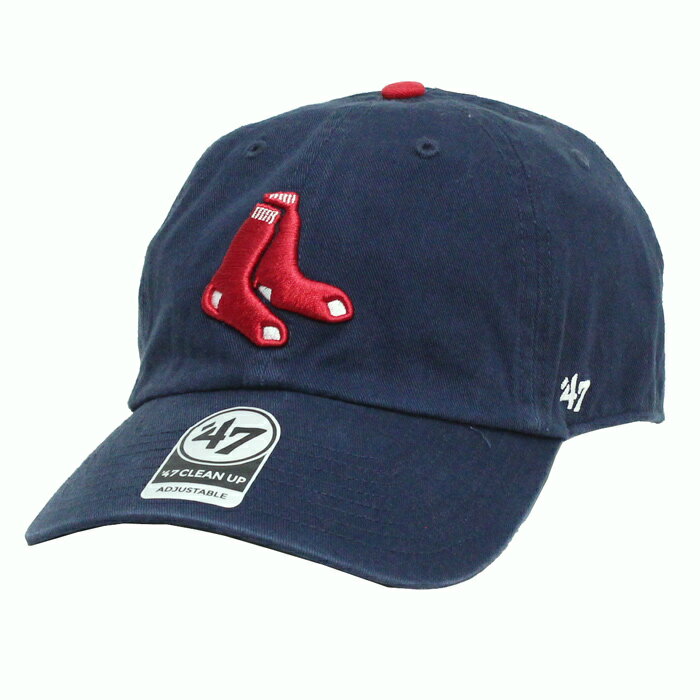 【ネコポス便対応】 47Brand MLB00179 Red sox ’47 CLEAN UP レッドソックス 039 47クリーンナップ MENS メンズ LADIES レディース オールシーズン対応 MLB 帽子 Primary Logo Navy ネイビー