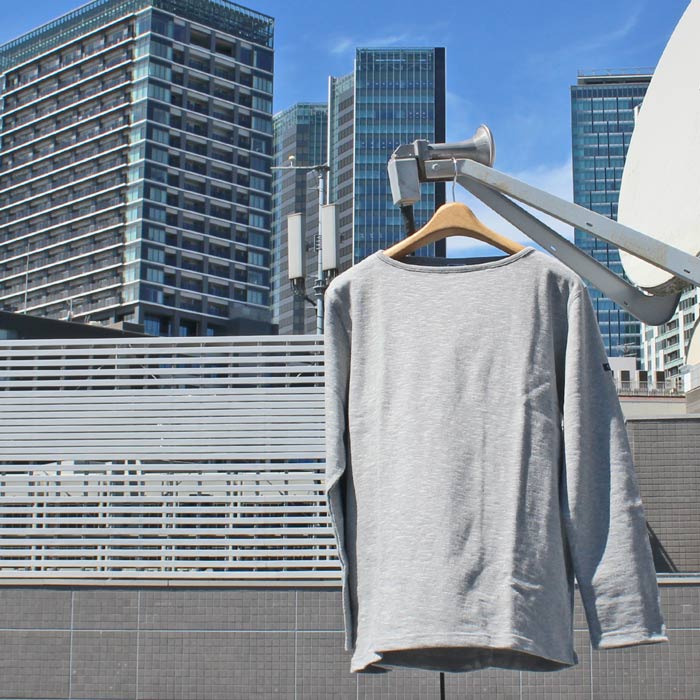 TIEASY AUTHENTIC CLASSIC ティージーオーセンティッククラシック　te001 HDCS BOATNECK BASQUE SHIRT ..