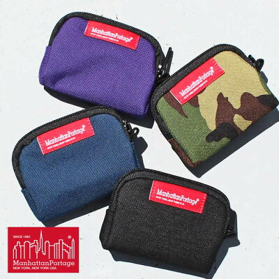 Coin Purse コイン パース MP1008 Coin Case コインケース Mini Wallet ミニ ウォレット 定期入れ コーデュラ® ナイロン CORDURA® Manhattan Portage 小物入れ 小銭入れ マルチケース 軽量 MENS メンズ LADIES レディース 4色 ネコポス便(送料200円)発送対応