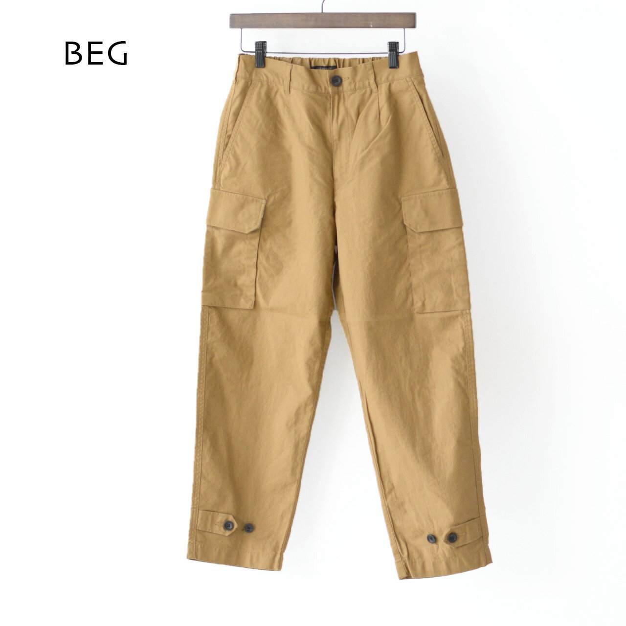 STUDIO ORIBE [スタジオオリベ] WIDE FRENCH CARGO PANTS [WF021] ワイドフレンチカーゴパンツ・イージーパンツ・ストレッチパンツ・ミリタリーパンツ MEN'S/LADY'S [2023AW]