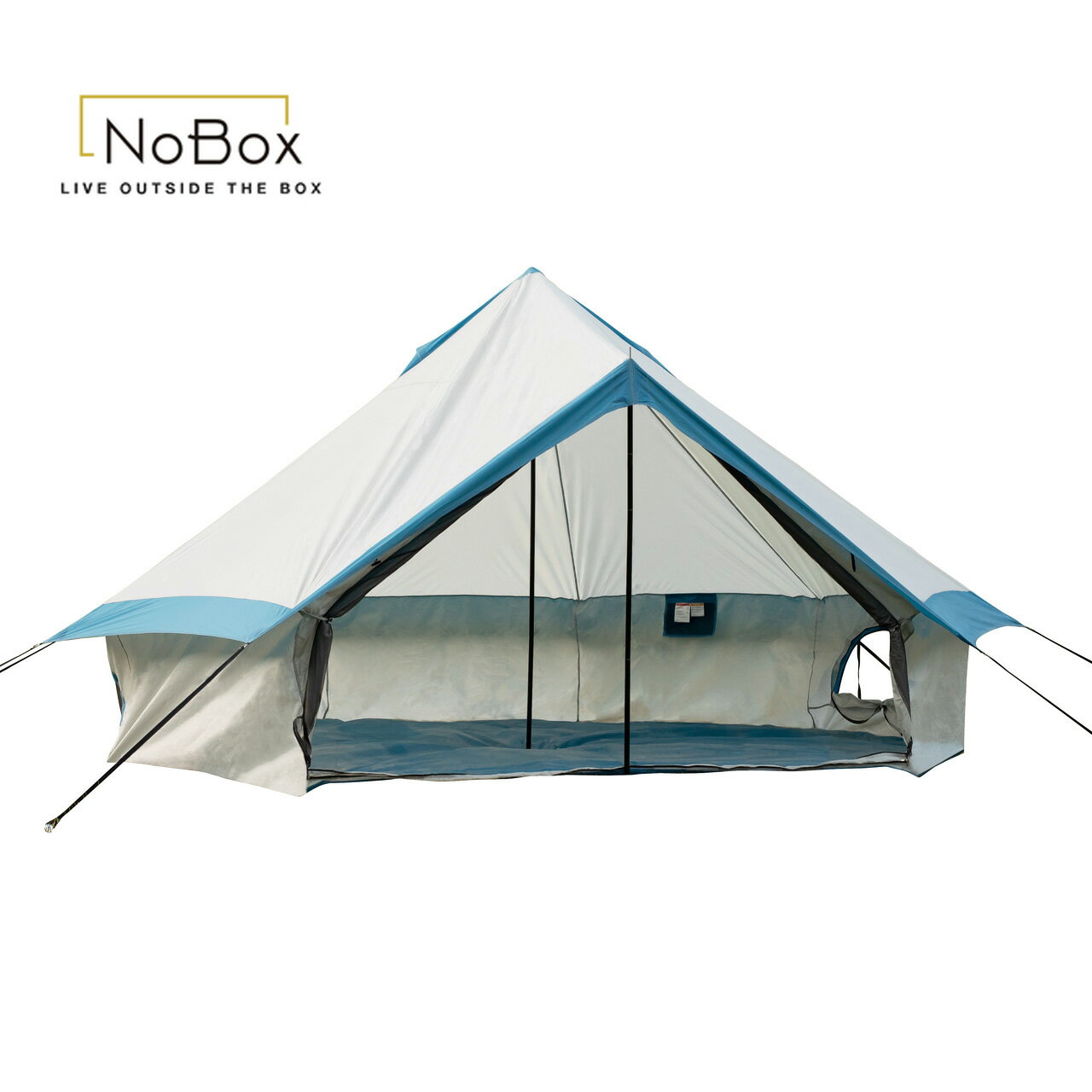 SALE 30%OFF】NOBOX [ノーボックス] Bell Tent Blue Trim [20237006