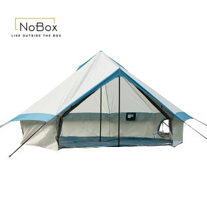 【SALE 30%OFF】NOBOX [ノーボックス] Bell Tent Blue Trim [20237006] ベルテント・テント・大型テント・アウトドア・キャンプ　[2022SS]