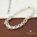 MANANAS マナナス Rolo Chain Bracelet(8mm) BR-21015 ロロチェーンブレスレット シルバー 925 MEN 039 S/LADY 039 S 2021AW