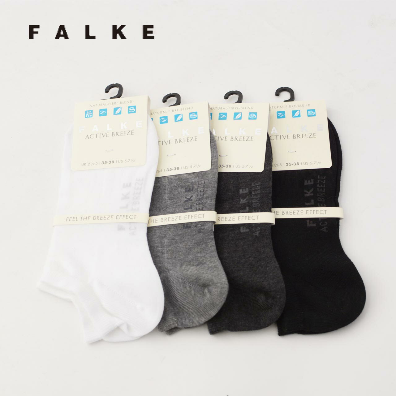 楽天refalt【SALE 30％OFF】FALKE[ ファルケ] ACTIVE BREEZE SNEAKER [46124] アクティブブリーズスニーカー・靴下・くるぶし丈ソックス・LADY'S [2022SS]