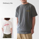 ordinary fits  BARBECUE SAUCE  バーベキューソース・T-SHIRTS・Tシャツ・半Tシャツ袖・オーバーサイズ・ビンテージ・古着風　LADY'S 