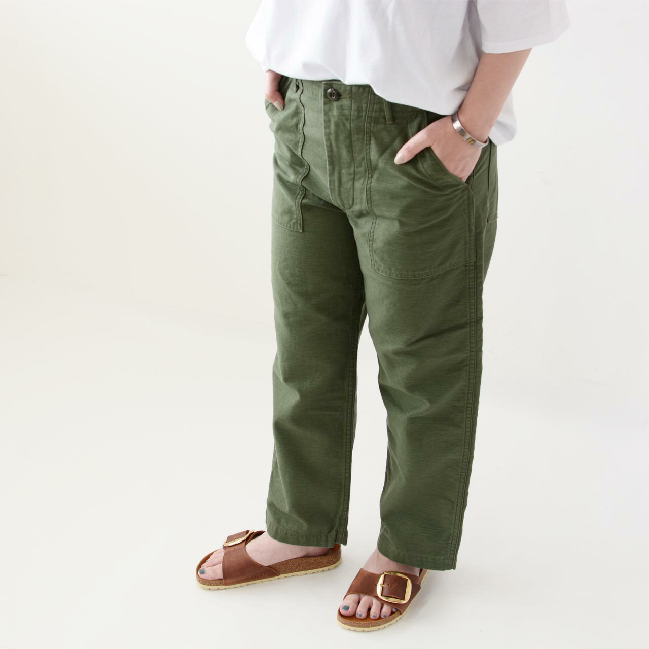 orslow [オアスロウ] W SHORT LENGTH US ARMY FATIGUE PANTS [00-5002Z-16] ショートレングス US アーミー ファティーグパンツ・ミリタリーパンツ・ベーカーパンツ・アーミーパンツ・LADY'S [2022SS]