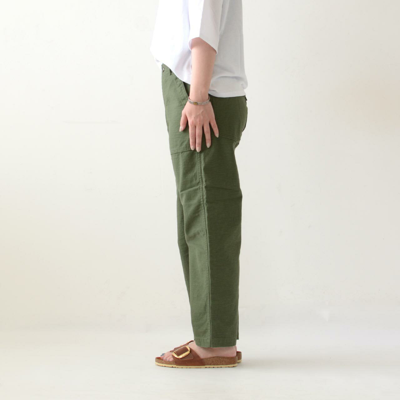 orslow [オアスロウ] W SHORT LENGTH US ARMY FATIGUE PANTS [00-5002Z-16] ショートレングス US アーミー ファティーグパンツ・ミリタリーパンツ・ベーカーパンツ・アーミーパンツ・LADY'S [2022SS]