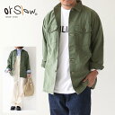 orslow オアスロウ US ARMY FATIGUE SHIRT (VINTAGE WASHED) 03-8045-216 USアーミーファティーグシャツ 長袖シャツ 羽織 ジャケット MEN 039 S 2023AW