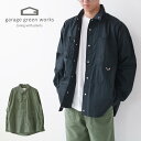 garage green works ガレージグリーンワークス TOOLS BAG TYPEWRITER SHIRT GRG231203 ツールバッグタイプライターシャツ ガーデニング 園芸 ワークウェア ミリタリーウェア 機能的ウェア MEN 039 S / LADY 039 S 2023SS