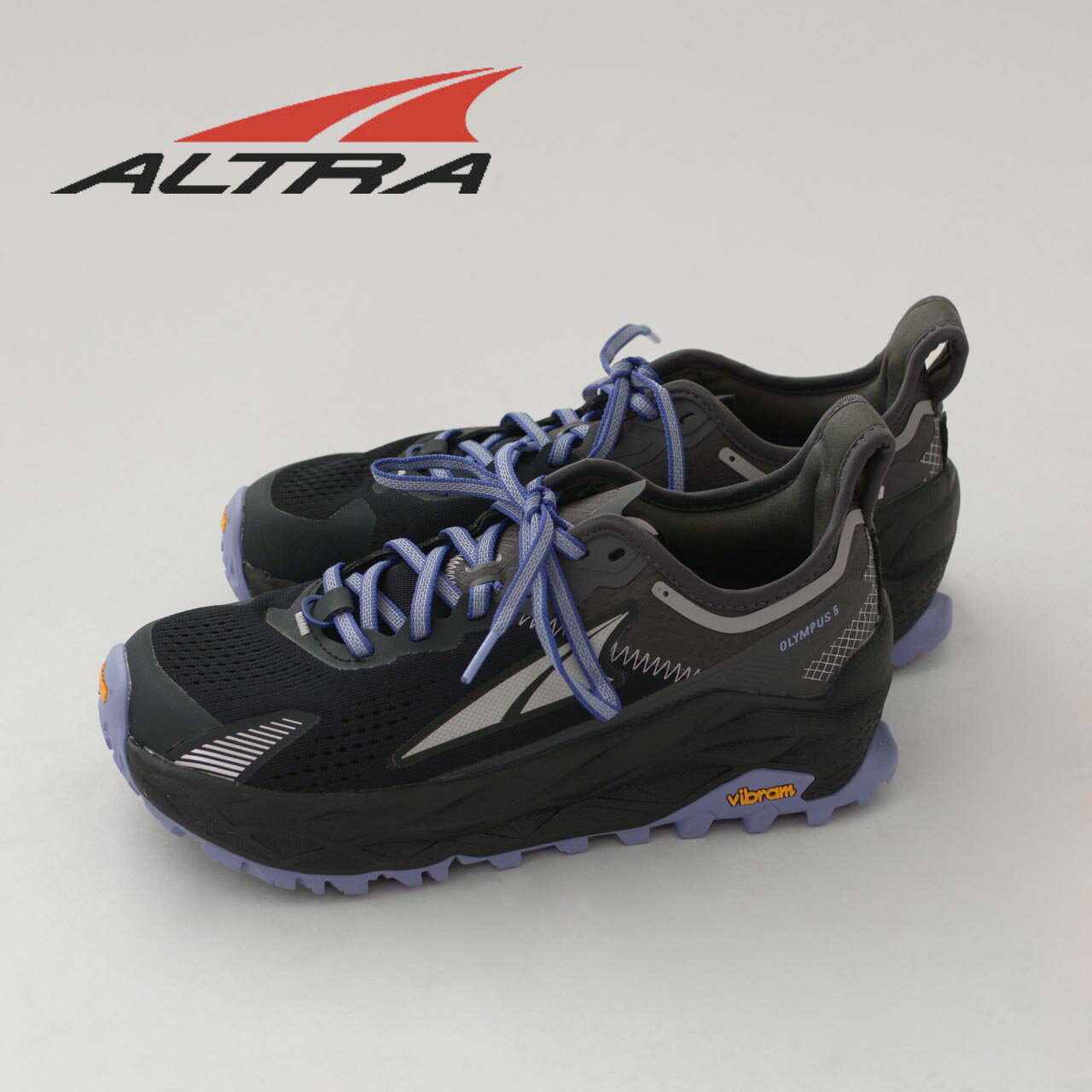 ALTRA [アルトラ] OLYMPUS 5 W / オリンパス 5 ウィメンズ [AL0A7R74 / BLACK.GRAY] ロードランニング 軽量スニーカー トレイルランニング [2023SS] LADY S