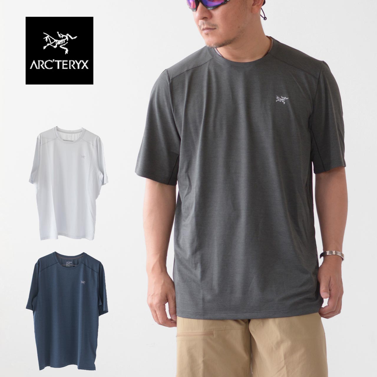 ARC'TERYX [アークテリクス正規代理店] Cormac Crew SS Men's [30553] コーマック クルー Tシャツ メンズ・半袖・トレイルランニング・MEN'S [2023SS]