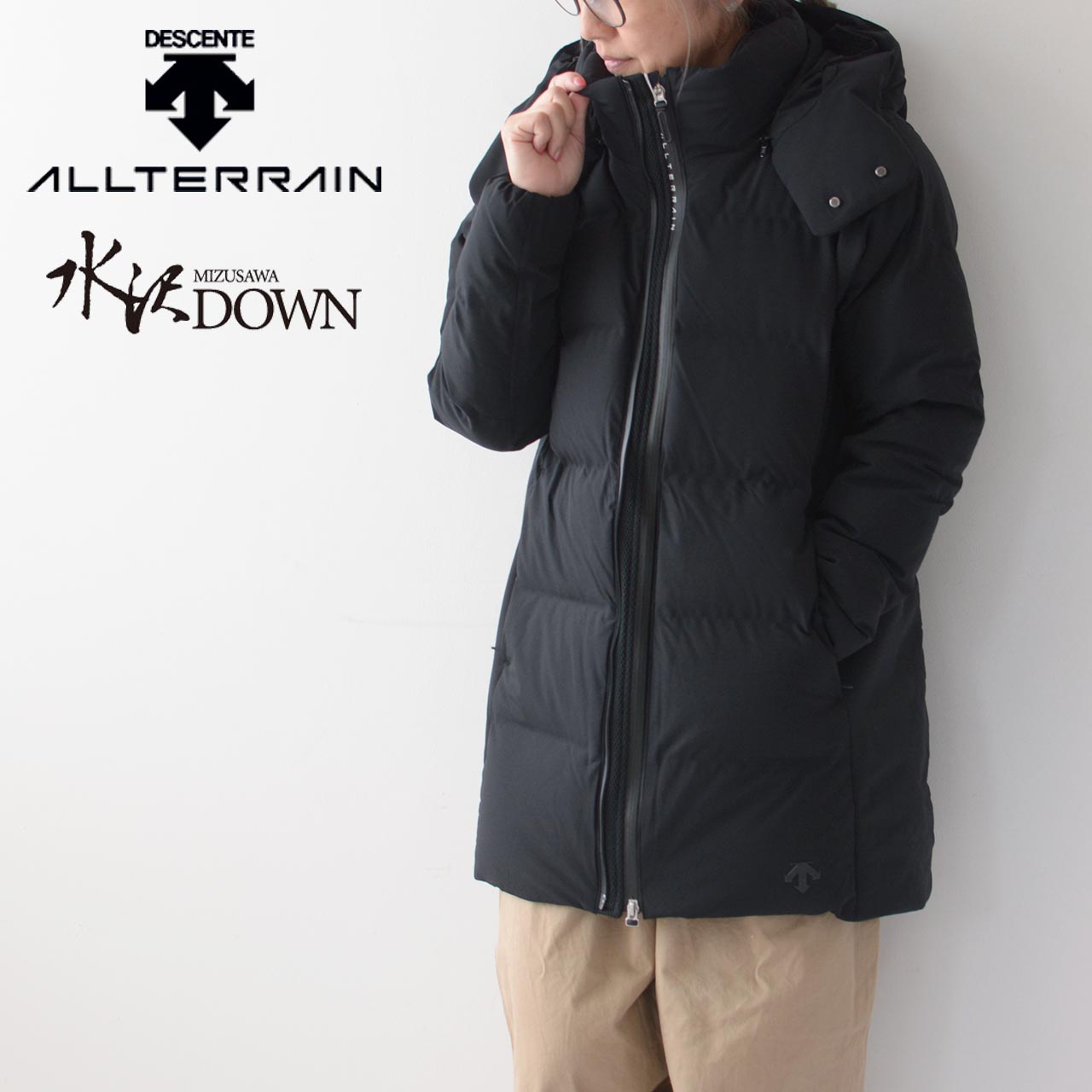 DESCENTE ALLTERRAIN [デサントオルテライン正規販売店] 「ANCHOR-HC 」 MIZUSAWA DOWN JACKET 43U [DAWWGK43U/w-anchor-hc] アンカーHC・水沢ダウン 【ギャランティーカード付き】ダウンジャケット・ダウンコート・LADY'S[2023AW]のサムネイル