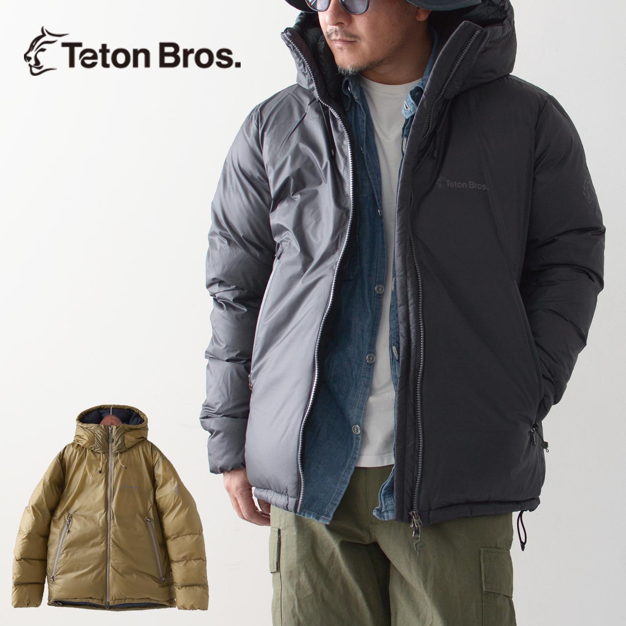 TETON BROS. [ティートンブロス] Bering Hoody(Unisex) [TB233-150] ベーリングフーディー・ダウンジャケット・アウター・登山・キャンプ・アウトドア・軽量・防寒・ MEN'S / LADY'S [2023AW]