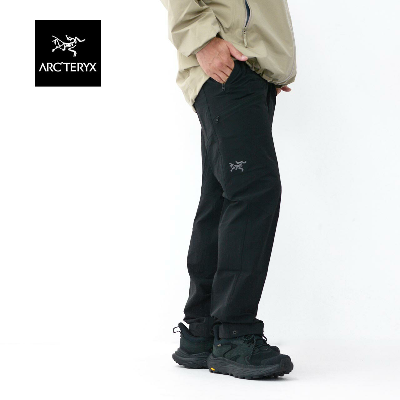 ARC'TERYX  Gamma Pant Men's  ガンマ パンツ メンズ・ショート丈・レギュラー丈・ソフトシェルパンツ・ロッククライミング・アルペンクライミング・ハイキング・トレッキング・スキニーパンツ・MEN'S 