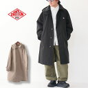 ダントン コート メンズ DANTON [ダントン] M 3LAYER CLOTH HOODED BALMACAAN COAT [DT-A0471TLY] ステンカラーコート・3レイヤークロスフーデッドバルマカーンコート・バルマカーンコート・春コート・防水・防風・アウトドア・キャンプ・MEN'S [2024SS]