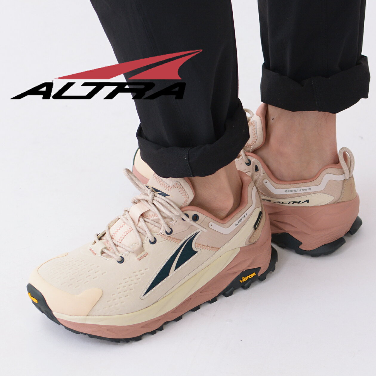 ALTRA  OLYMPUS 5 HIKE LOW GTX M / オリンパス 5 ハイク ロー ゴアテックス  クロスカントリー・ロードランニング・トレイルラン・ハイキング・ファストパッキング・トレイルレーシングシューズ・MEN'S 