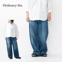 ordinary fits  BELL PANTS  ベルパンツ・ USED加工・デニム・ワイドシルエット・ペインター・MEN'S / LADY'S 