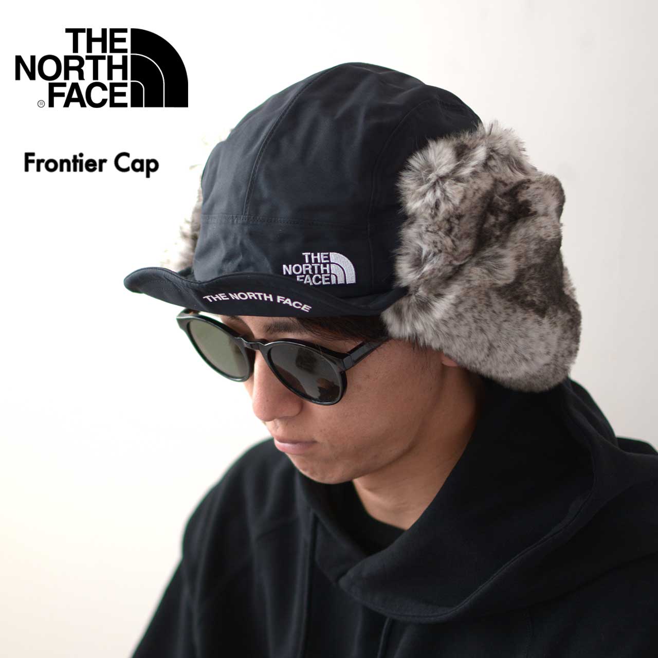 楽天refaltTHE NORTH FACE [ザ ノースフェイス正規代理店] Frontier Cap [NN42537] フロンティアキャップ（ユニセックス）・耳あて付き・裏ボア・フリース・アウトドア・キャンプ・ウィンターグッズ・冬小物・撥水・防水・防寒・保温・もこもこ・あったか・MENS/LADYS [2025AW]