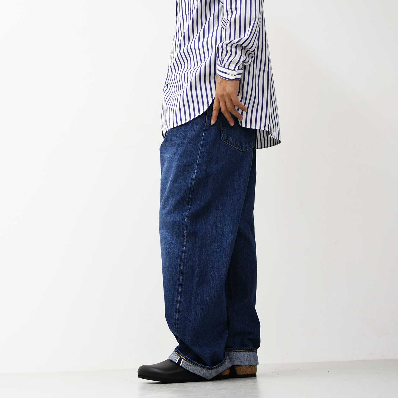 ordinary fits [オーディナリーフィッツ] 119 TYPE WIDE / USED [119USD] 119タイプワイド / USD・デニムパンツ・ワイドシルエット・ユーズド加工・ヴィンテージ風・MEN'S / LADY'S [2025AW]