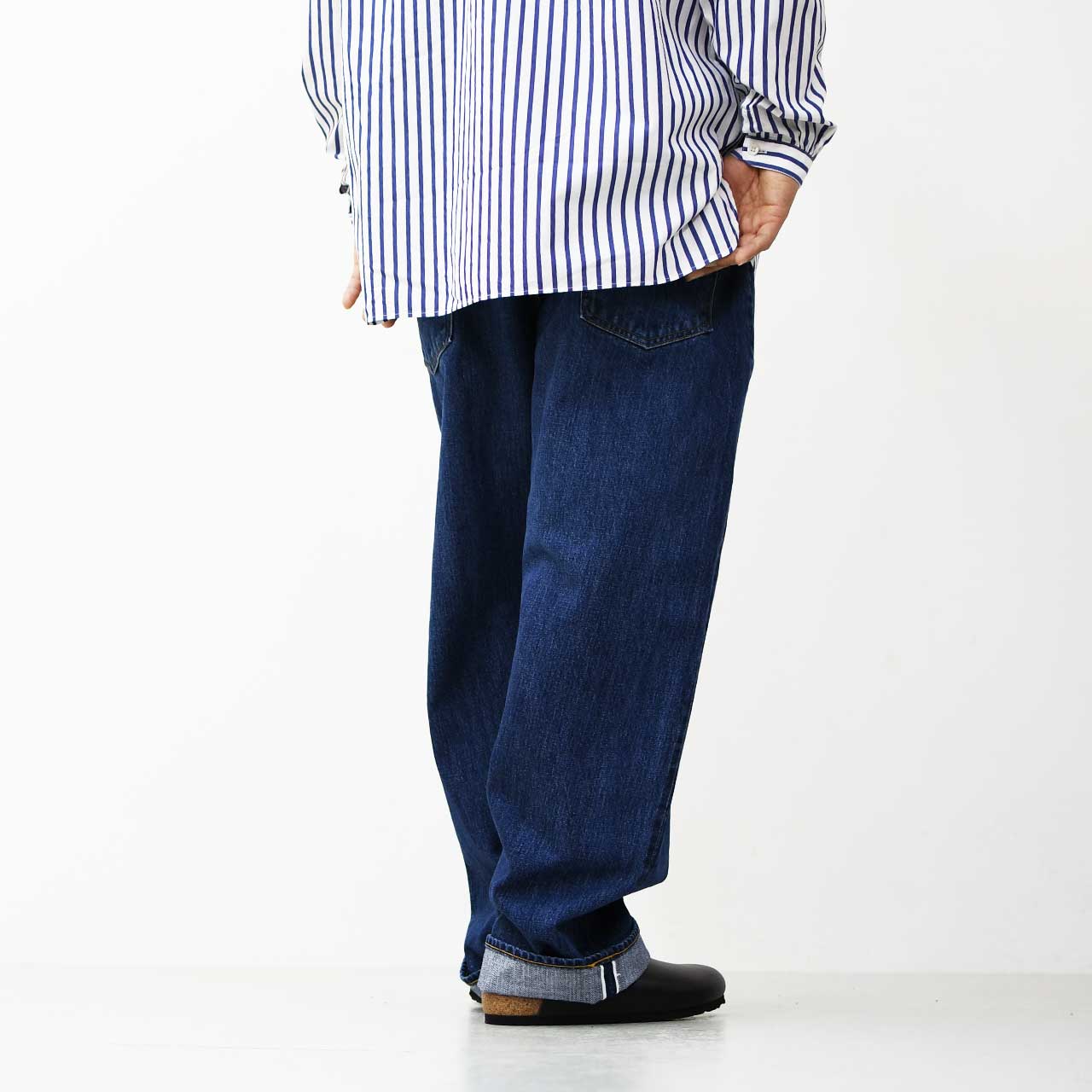 ordinary fits [オーディナリーフィッツ] 119 TYPE WIDE / USED [119USD] 119タイプワイド / USD・デニムパンツ・ワイドシルエット・ユーズド加工・ヴィンテージ風・MEN'S / LADY'S [2025AW]