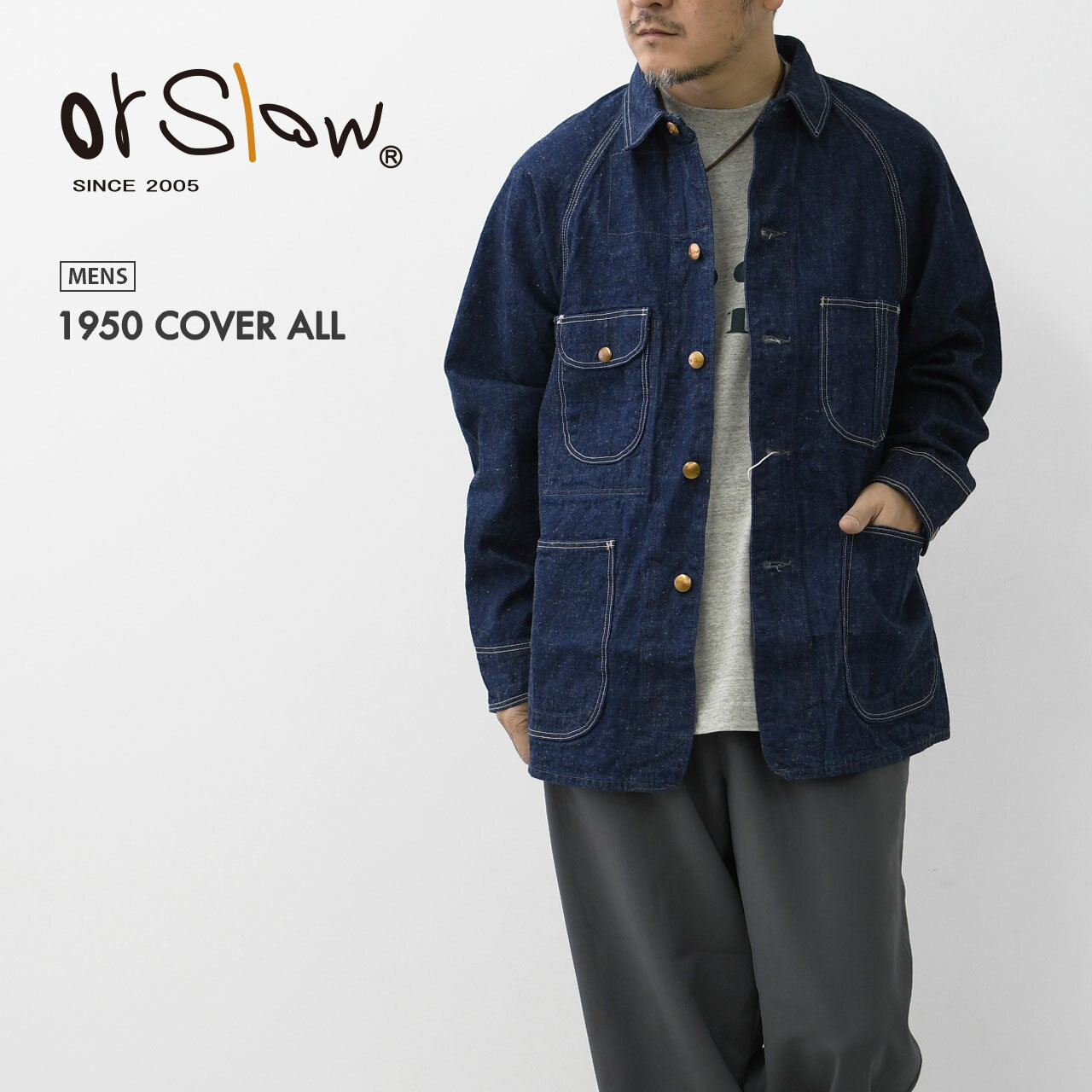 楽天市場】orslow カバーオールの通販 楽天市場】orslow カバーオールの通販