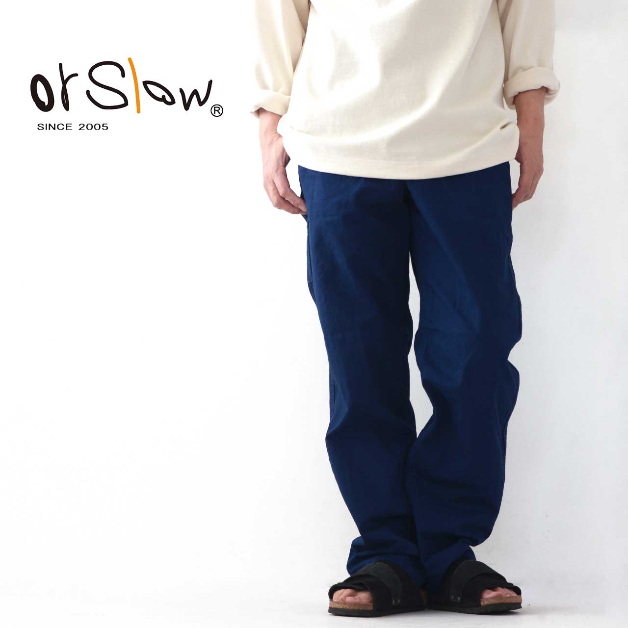 orslow[] FRENCH WORK PANTS/եѥ [03-5000-03]Х֥ cotton he...