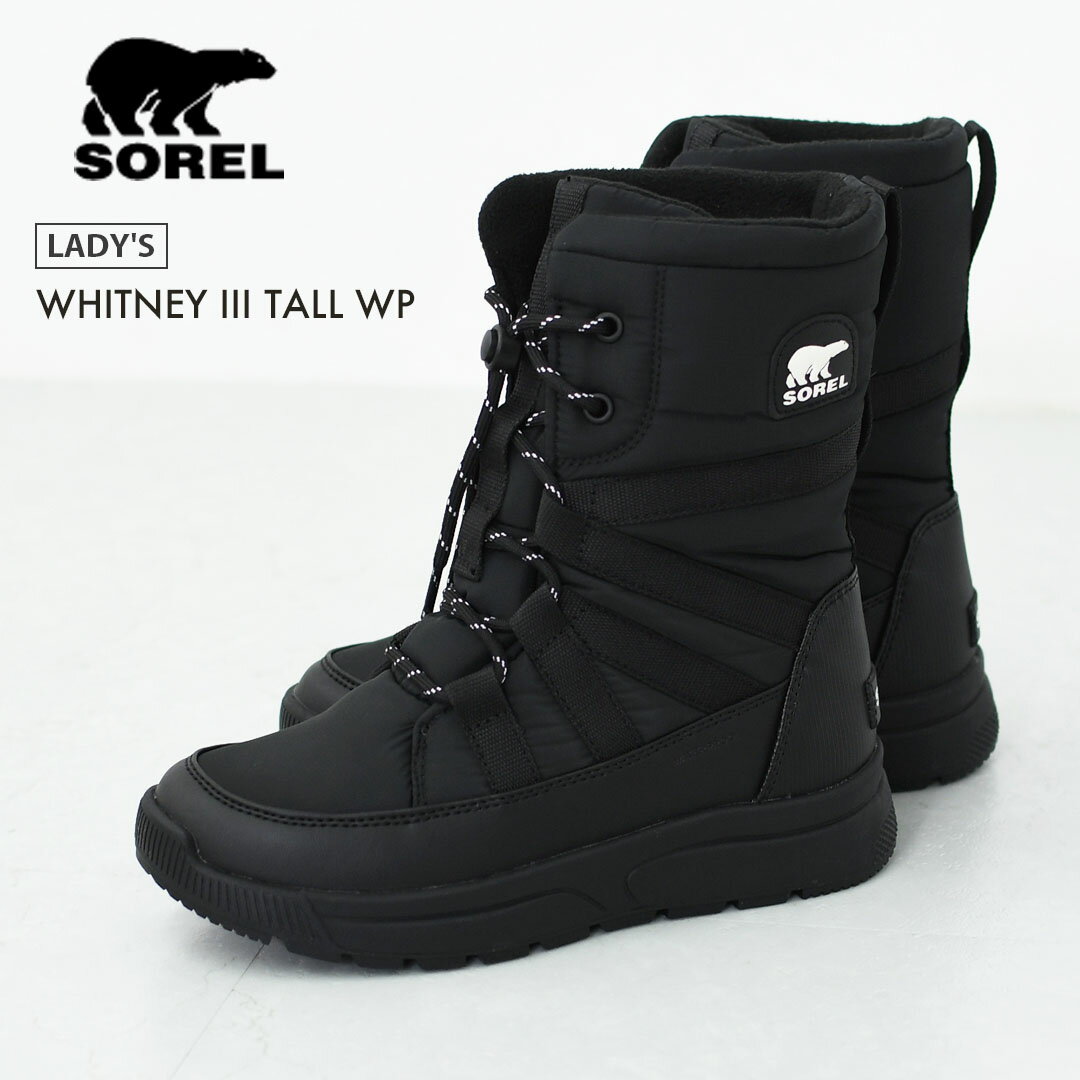 乐天商城 - SOREL [ソレル] WHITNEY III TALL WP [NL-5284] ウィットニー3 トールウォータープルーフ・ブーツ・スリップオン・防水・スノーブーツ・LADY'S [2025AW]
