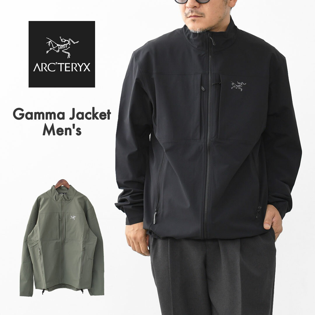 ARC'TERYX [アークテリクス正規代理店] Gamma Jacket Men's [X000009908] ガンマジャケット・ソフトシェル・通気性・耐水性...