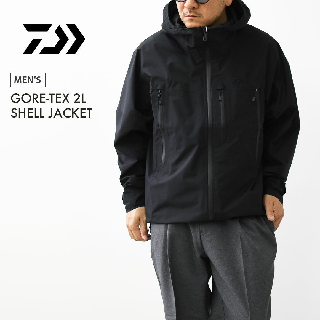 DAIWA [ダイワ] GORE-TEX 2L SHELL JACKET [DR-1926JEX] ゴアテックス2Lシェルジャケット・シェルジャケット・ゴアテックス・アウトドア・アクティビティ・MEN'S [2026SS]