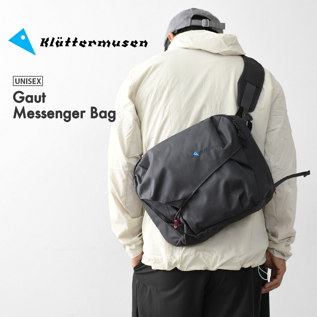 KLATTERMUSEN [クレッタルムーセン] Gaut Messenger Bag [40460U21] ガウト メッセンジャー バッグ・メッセンジャーバッグ・ショルダーバッグ・アウトドア・キャンプ・MEN'S / LADY'S [2026SS]