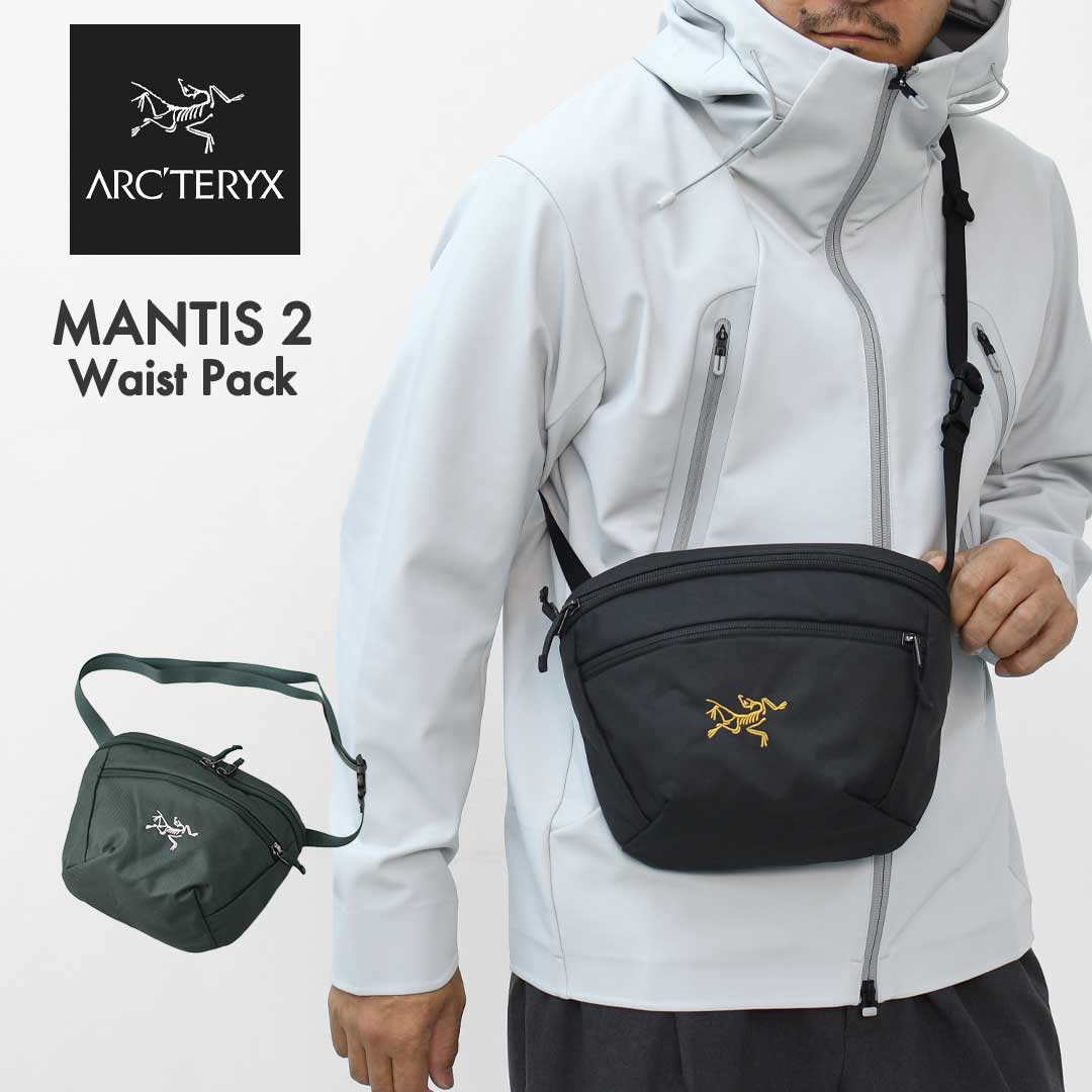 ARC'TERYX [アークテリクス正規代理店] MANTIS 2 Waist Pack [X000008973] マンティス 2 ウエストパック・mansits2・Mantis2・ボディーバック・ウエストバック・ポーチ・ショルダーバッグ・コンパクトバッグ・ MEN'S/LADY'S [2026AW]