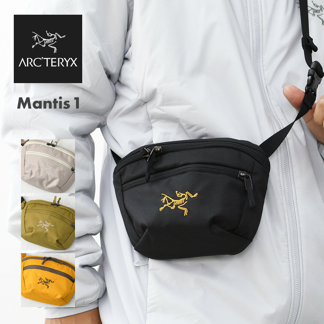 ARC'TERYX [アークテリクス正規代理店] Mantis 1 Waist Pack [X000009234] マンティス 1 ウエストパック・ボディーバック・ウエストバック・ポーチ・ショルダーバッグ・コンパクトバッグ・MEN'S/LADY'S [2026AW]