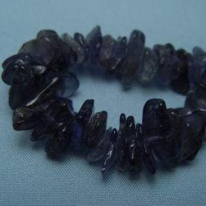 アイオライト・サザレ10cm【天然石ビーズ】【アクセサリー製作に】