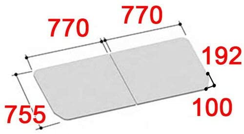 yYFK-1576B(4)-DzLIXIL INAX Ct^ gt^ 2g s755mm 770mm