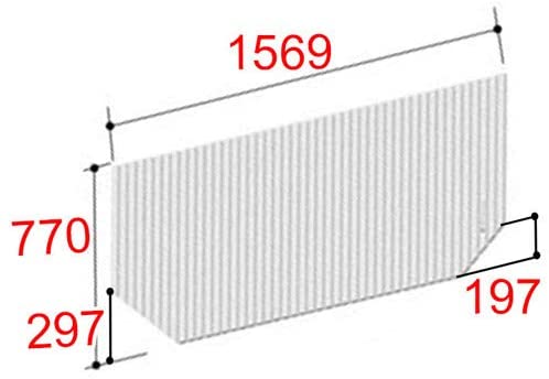 yBL-SC77157-LzLIXIL INAX Ct^ t^ L^Cv s770mm 1569mm