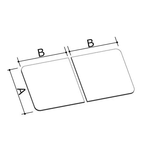 yYFK-1376B(2)-D4zLIXIL INAX Ct^ ^ۉgt^ 2g s755mm 630mm